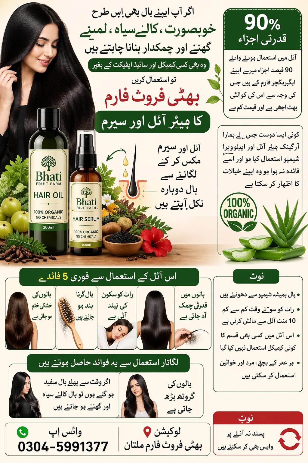 Hair Oil & Serum Combo