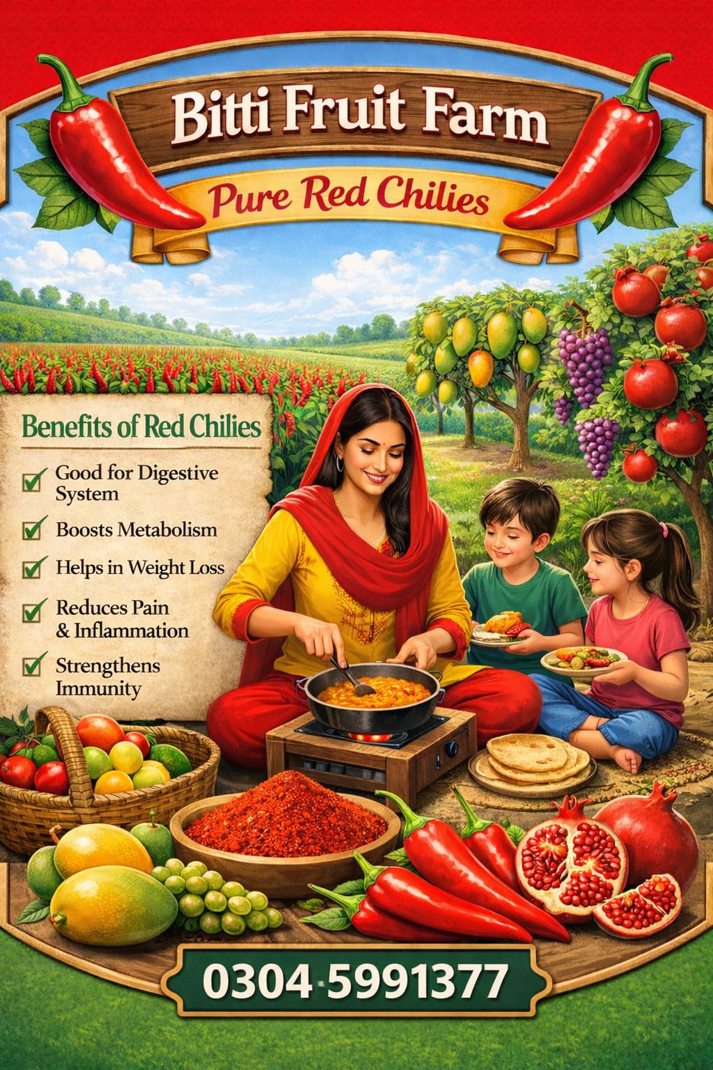 Pure Red Chillies